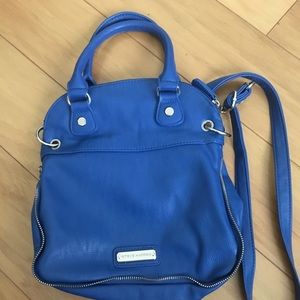 Blue Steve Madden satchel purse